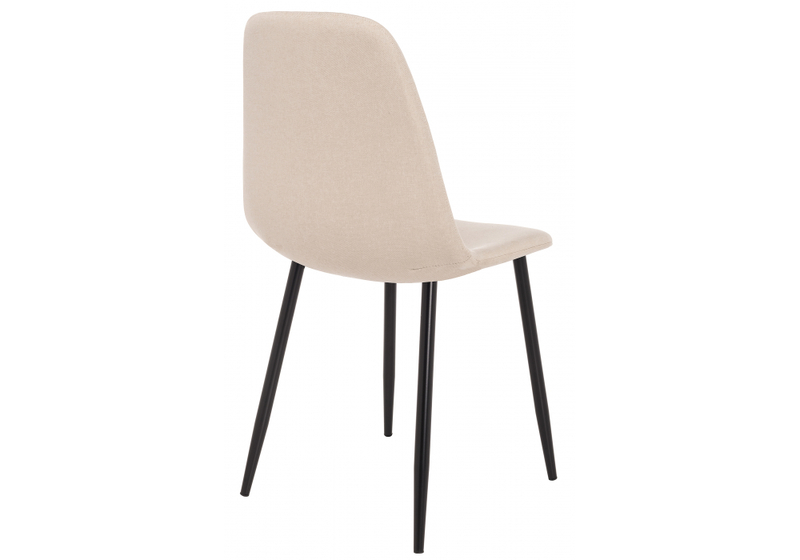 Стул на металлокаркасе, Lilu светло-бежевый