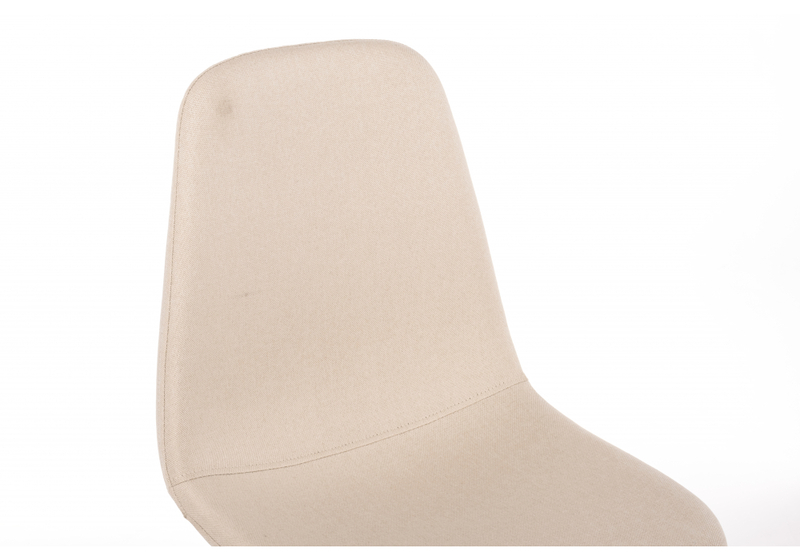 Стул на металлокаркасе, Lilu светло-бежевый