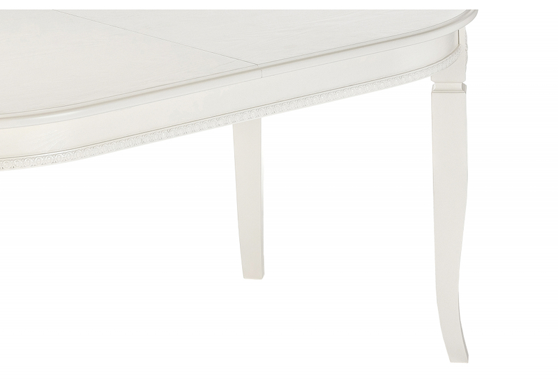 Стол деревянный, Aviano молочный без патины