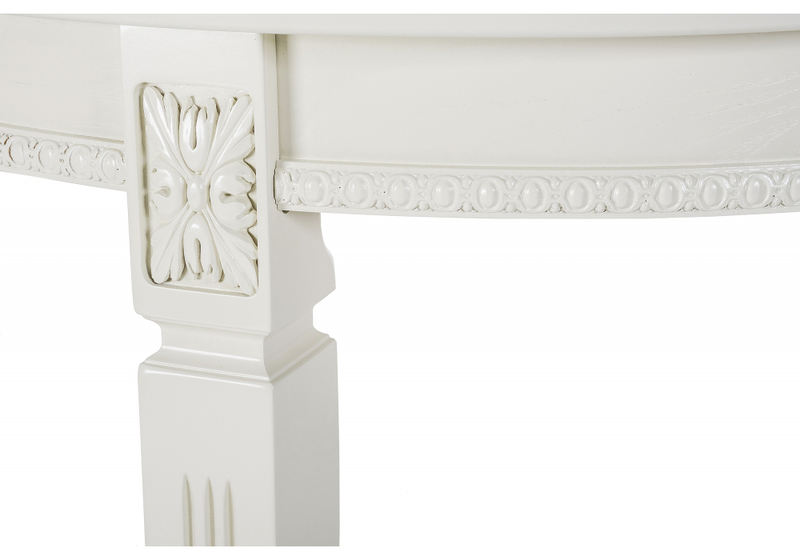 Стол деревянный, Aviano молочный без патины