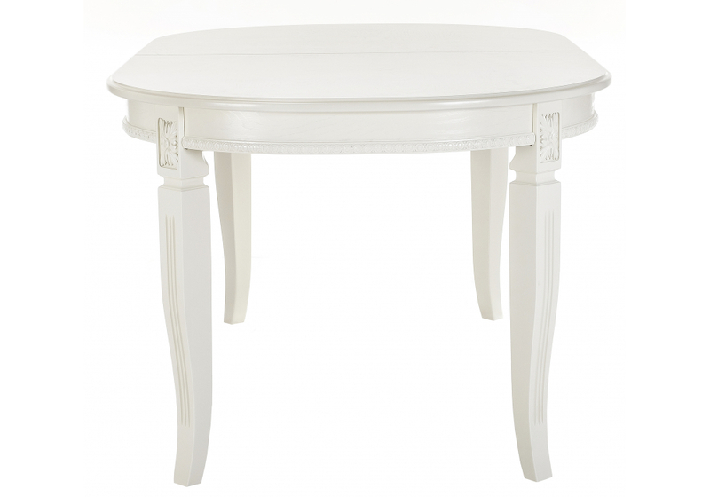 Стол деревянный, Aviano молочный без патины