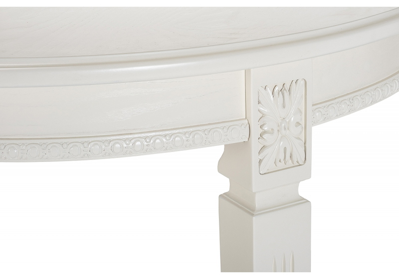 Стол деревянный, Aviano молочный без патины