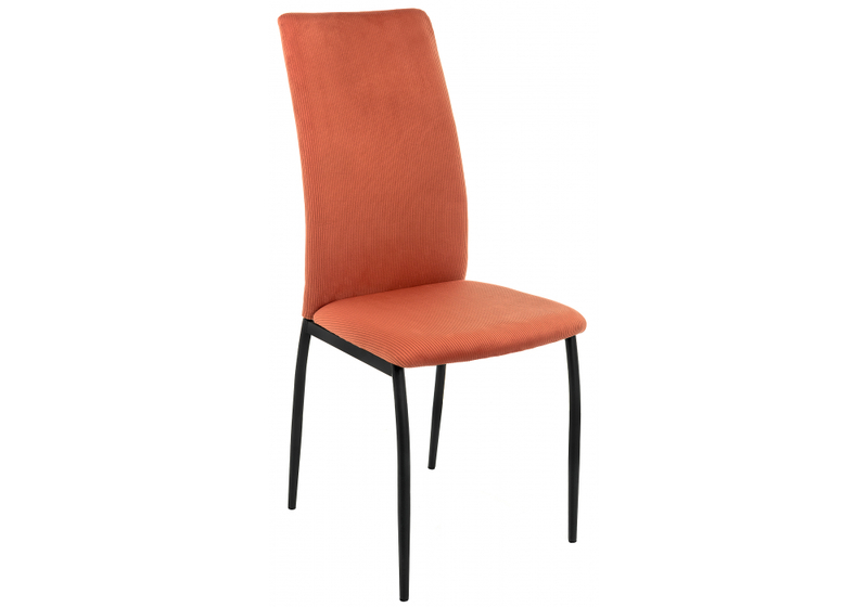 Стул на металлокаркасе, Tod red / black
