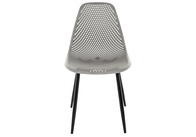 Стул на металлокаркасе, Vero серый