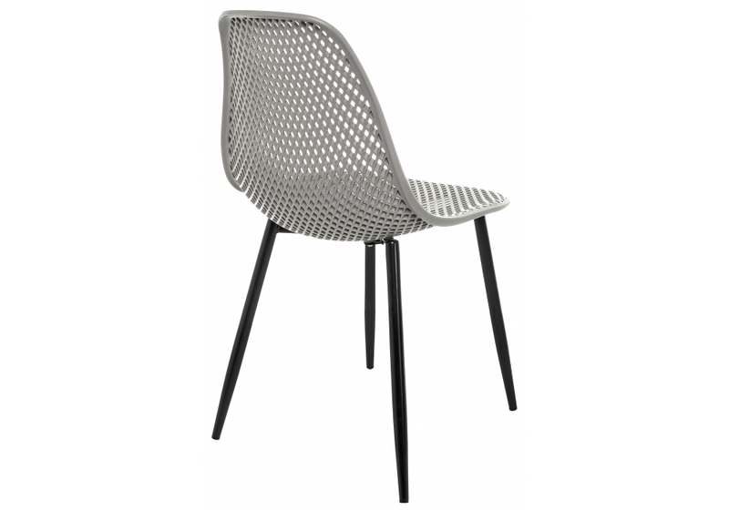 Стул на металлокаркасе, Vero серый