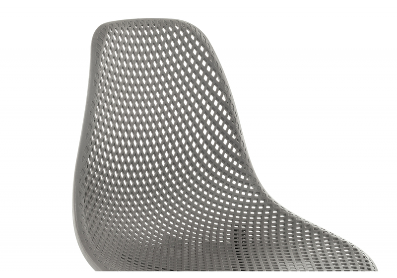 Стул на металлокаркасе, Vero серый