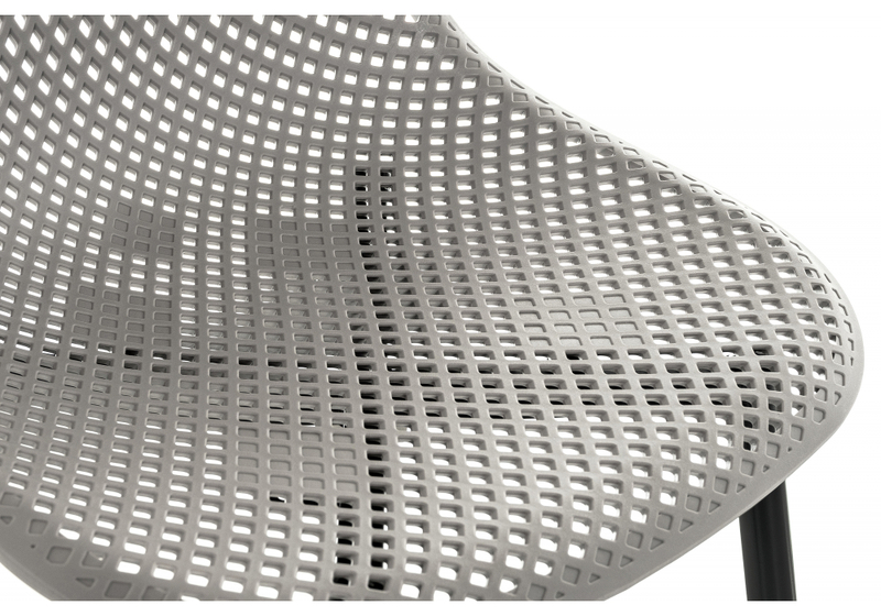 Стул на металлокаркасе, Vero серый