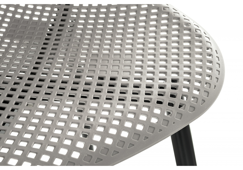 Стул на металлокаркасе, Vero серый