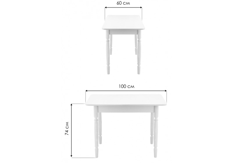 Стол деревянный, Вуди