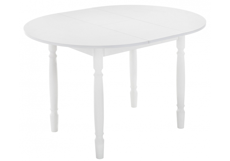 Стол деревянный, Аттер белый