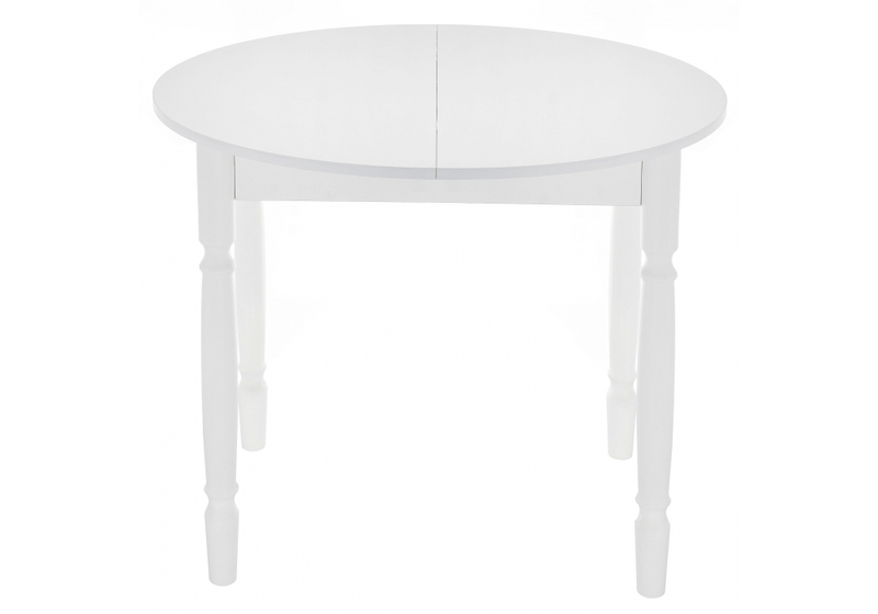 Стол деревянный, Аттер белый