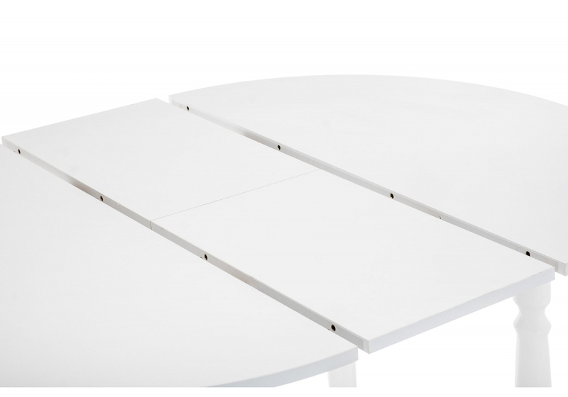 Стол деревянный, Аттер белый