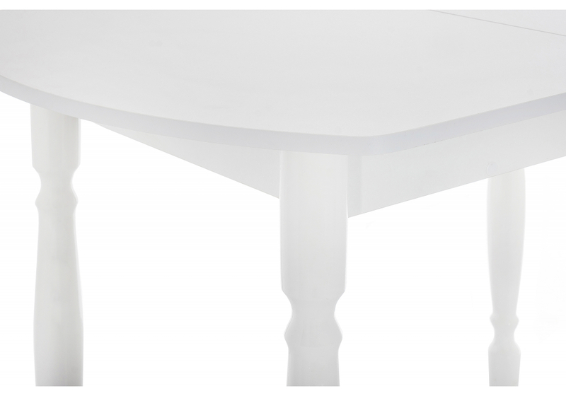 Стол деревянный, Риттен белый