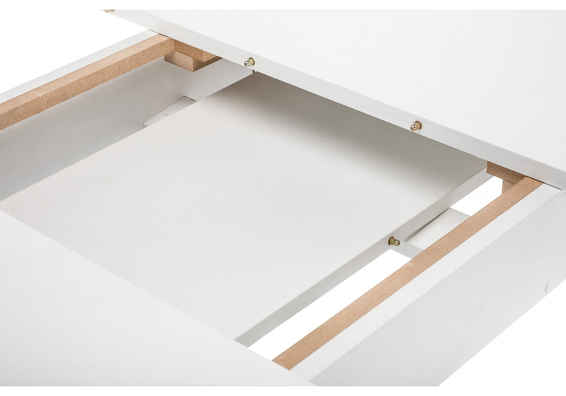 Стол деревянный, Риттен белый