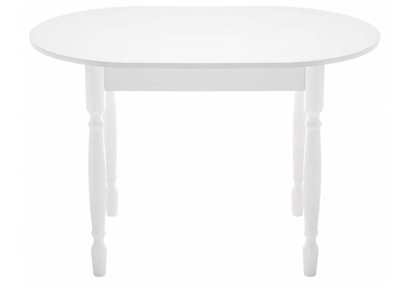 Стол деревянный, Леттере белый