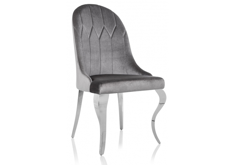 Стул на металлокаркасе, Gustav серый