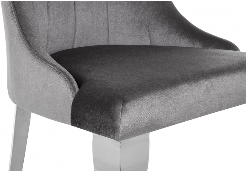 Стул на металлокаркасе, Gustav серый