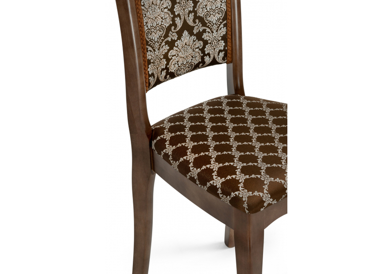 Стул деревянный, Фабиано орех / шоколад