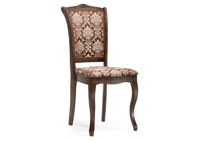Стул деревянный, Луиджи орех / шоколад