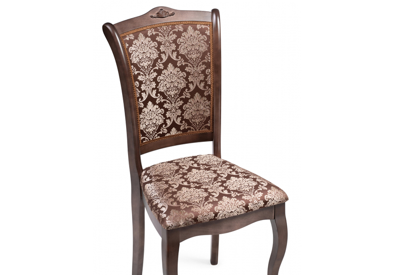 Стул деревянный, Луиджи орех / шоколад