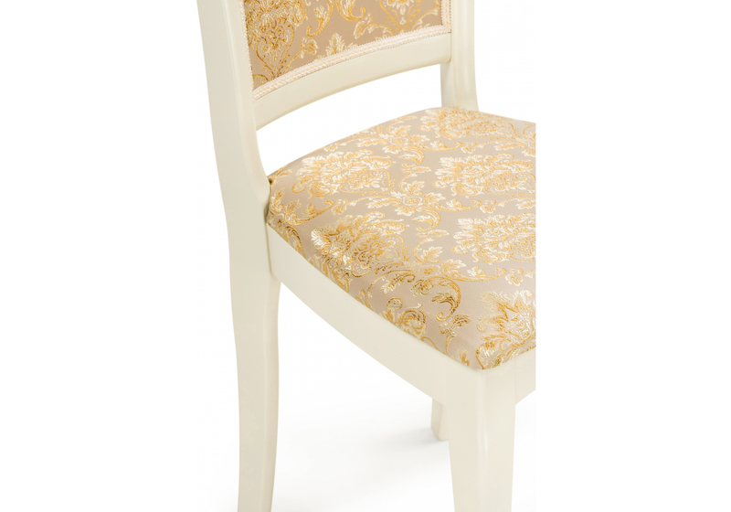 Стул деревянный, Луиджи бежевый