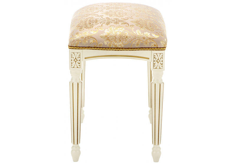 Банкетка, Беттино патина золото / бежевый