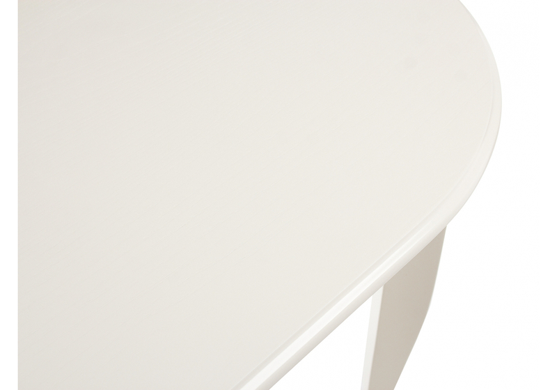 Стол деревянный, Romeo молочный без патины