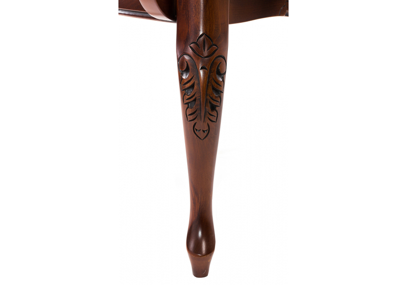 Стул деревянный, Adriano 2 вишня с патиной