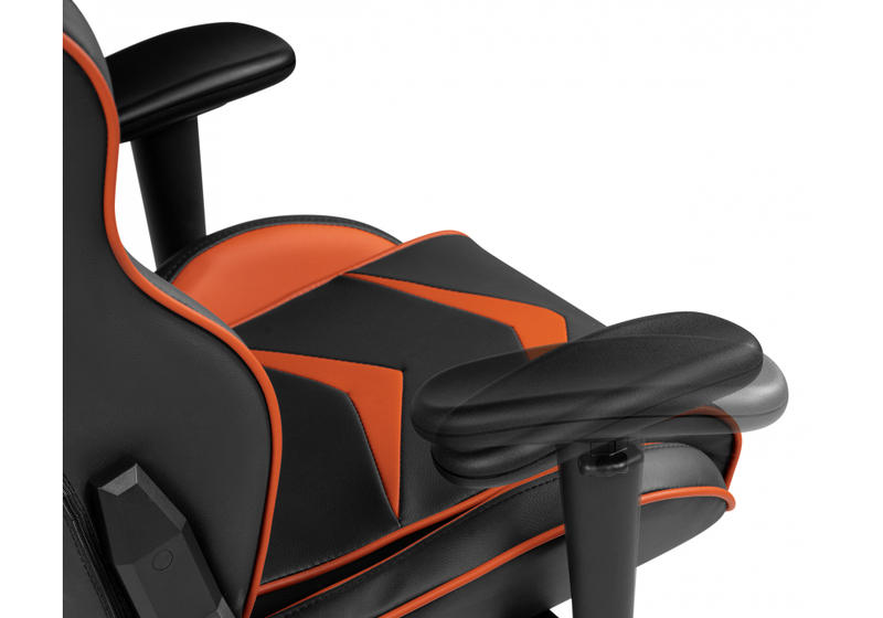 Компьютерное кресло, Racer черное / оранжевое
