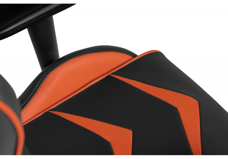Компьютерное кресло, Racer черное / оранжевое