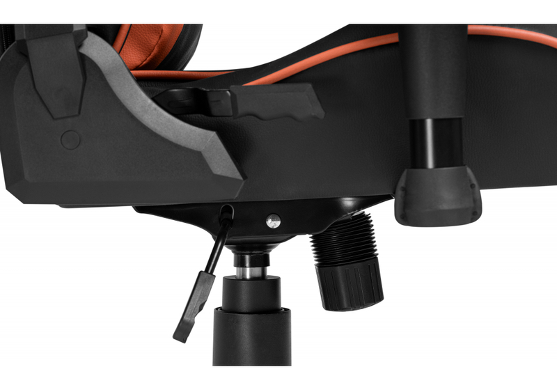 Компьютерное кресло, Racer черное / оранжевое