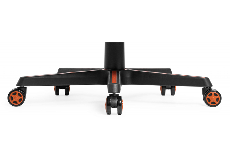 Компьютерное кресло, Racer черное / оранжевое