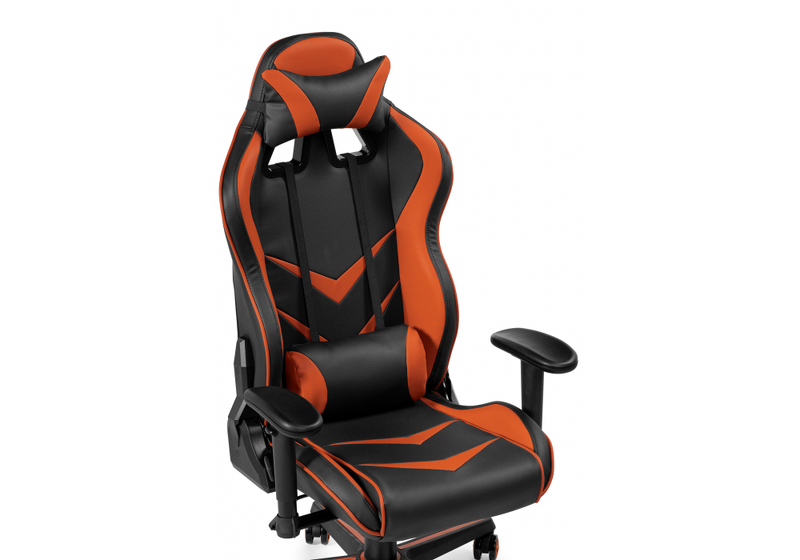 Компьютерное кресло, Racer черное / оранжевое