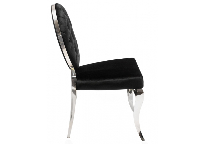 Стул на металлокаркасе, Odda черный