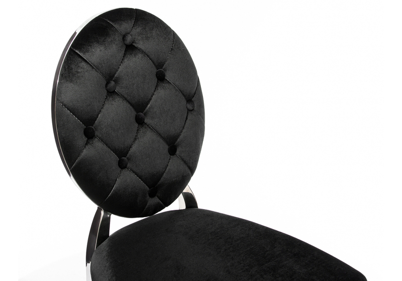 Стул на металлокаркасе, Odda черный