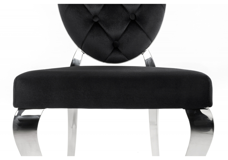 Стул на металлокаркасе, Odda черный