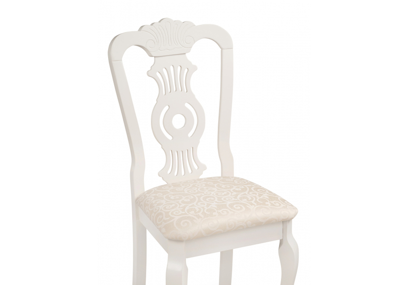 Стул деревянный, Lomar butter white