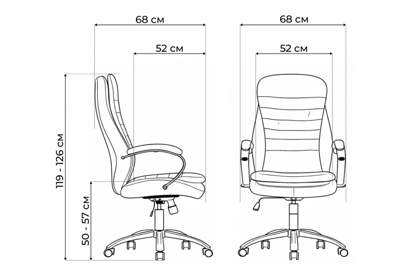 Компьютерное кресло, Tomar кремовое