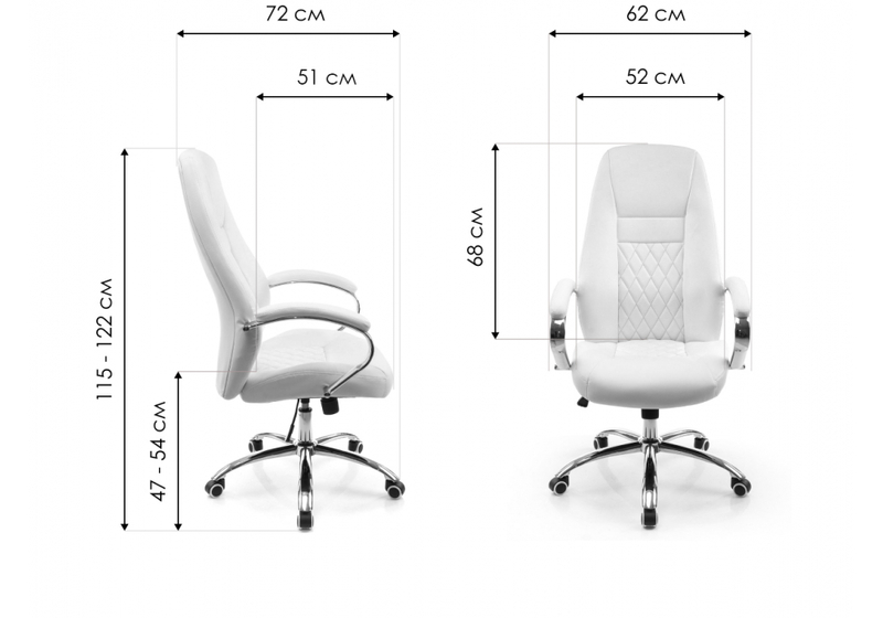 Компьютерное кресло, Aragon белое