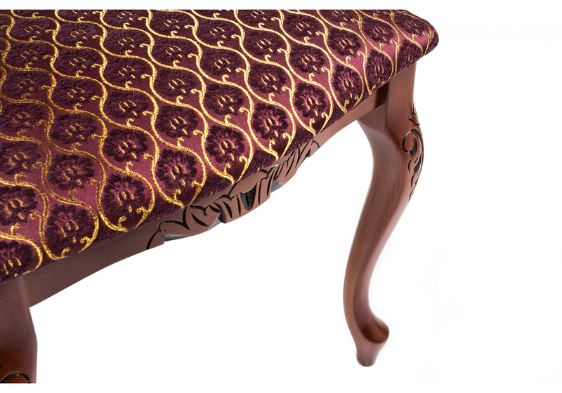 Стул деревянный, Adriano 2 вишня с патиной