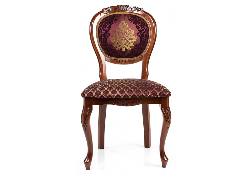 Стул деревянный, Adriano 2 вишня с патиной