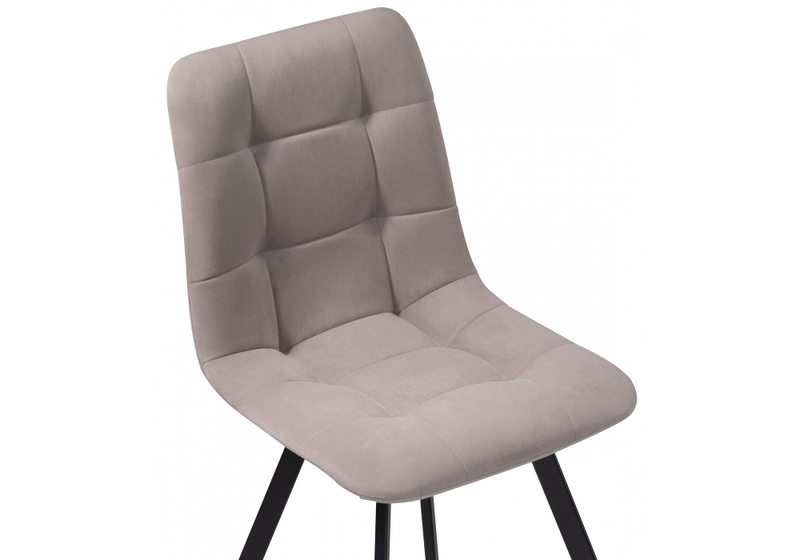 Обеденная группа, Эделин латте / дуб делано темный / черный матовый