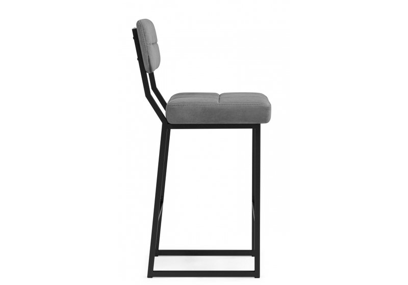Барный стул, Ларс selfie grey / черный