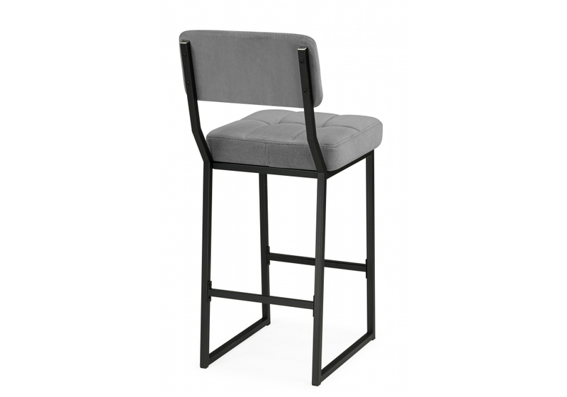 Барный стул, Ларс selfie grey / черный