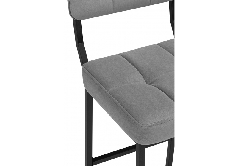 Барный стул, Ларс selfie grey / черный