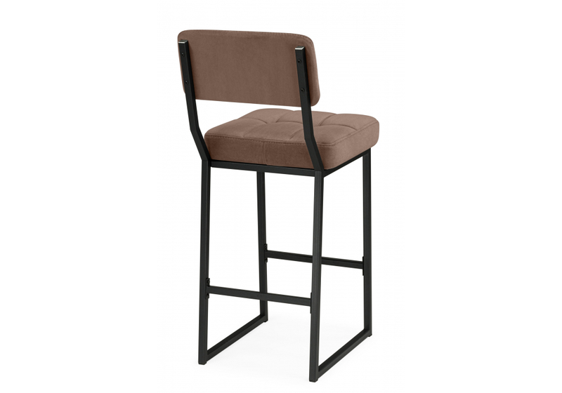 Барный стул, Ларс selfie cocoa / черный