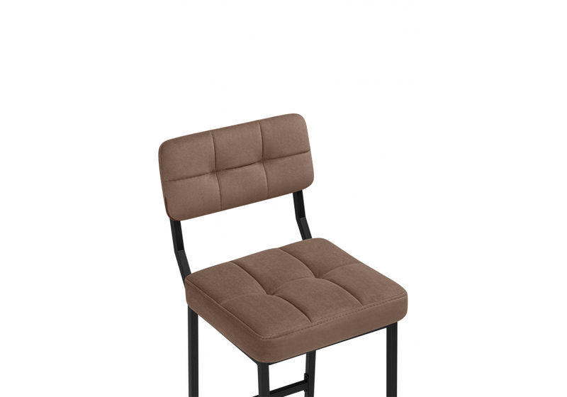 Барный стул, Ларс selfie cocoa / черный