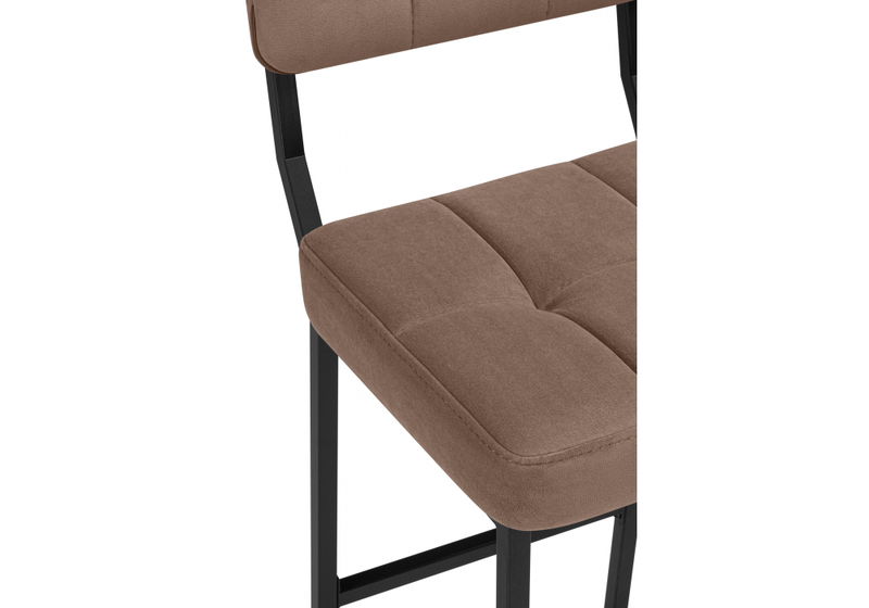 Барный стул, Ларс selfie cocoa / черный