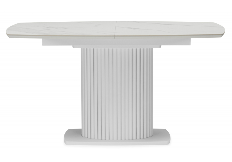 Керамический стол, Фестер 140(180)х80 snow white / белый