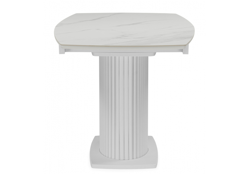 Керамический стол, Фестер 140(180)х80 snow white / белый